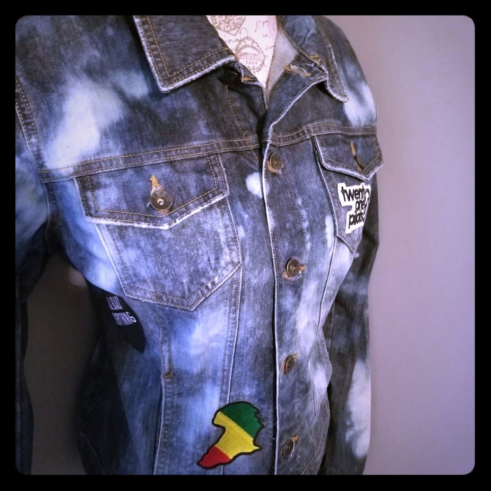 Bleached Demin Jacket